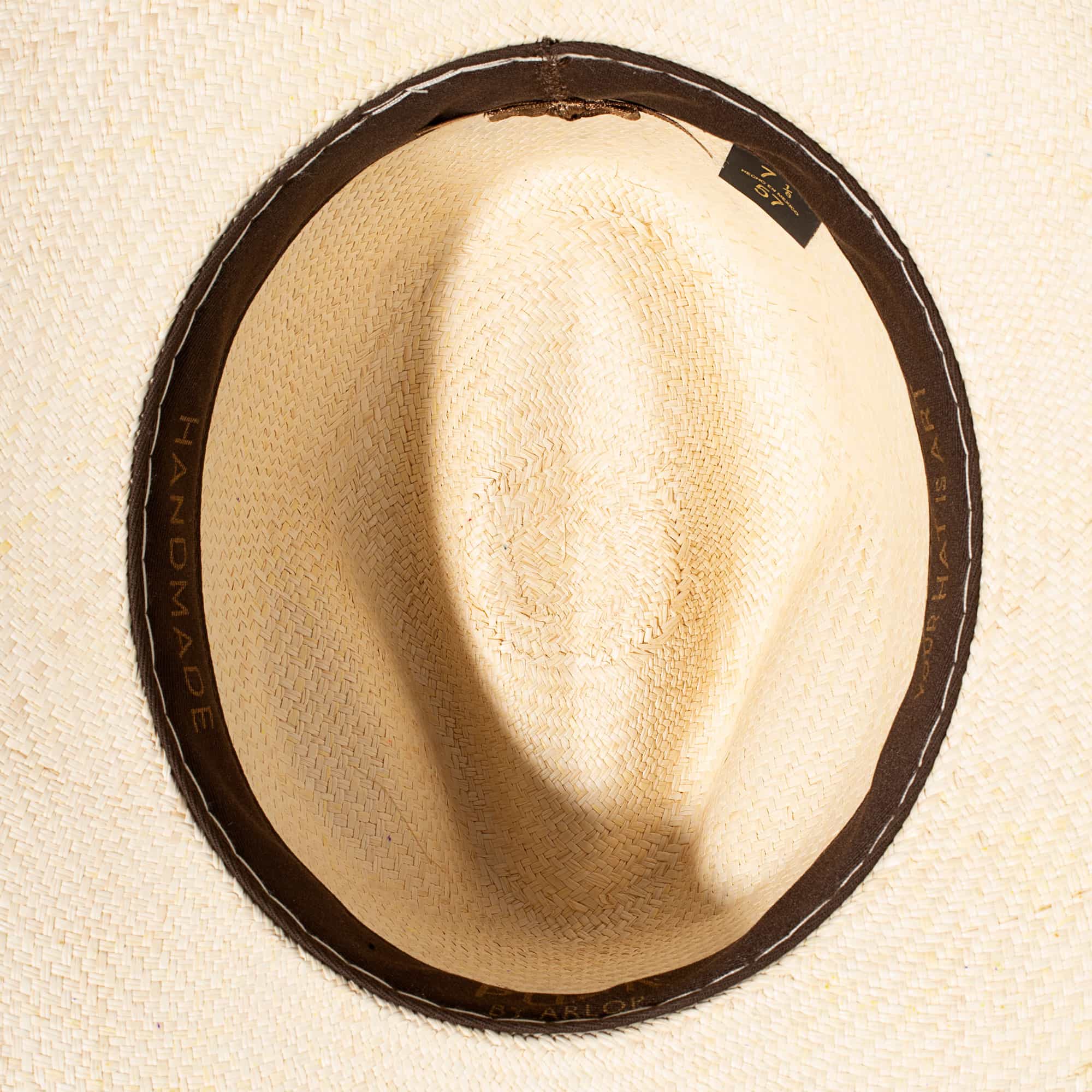 Sombrero Riviera Hat - Natural interior