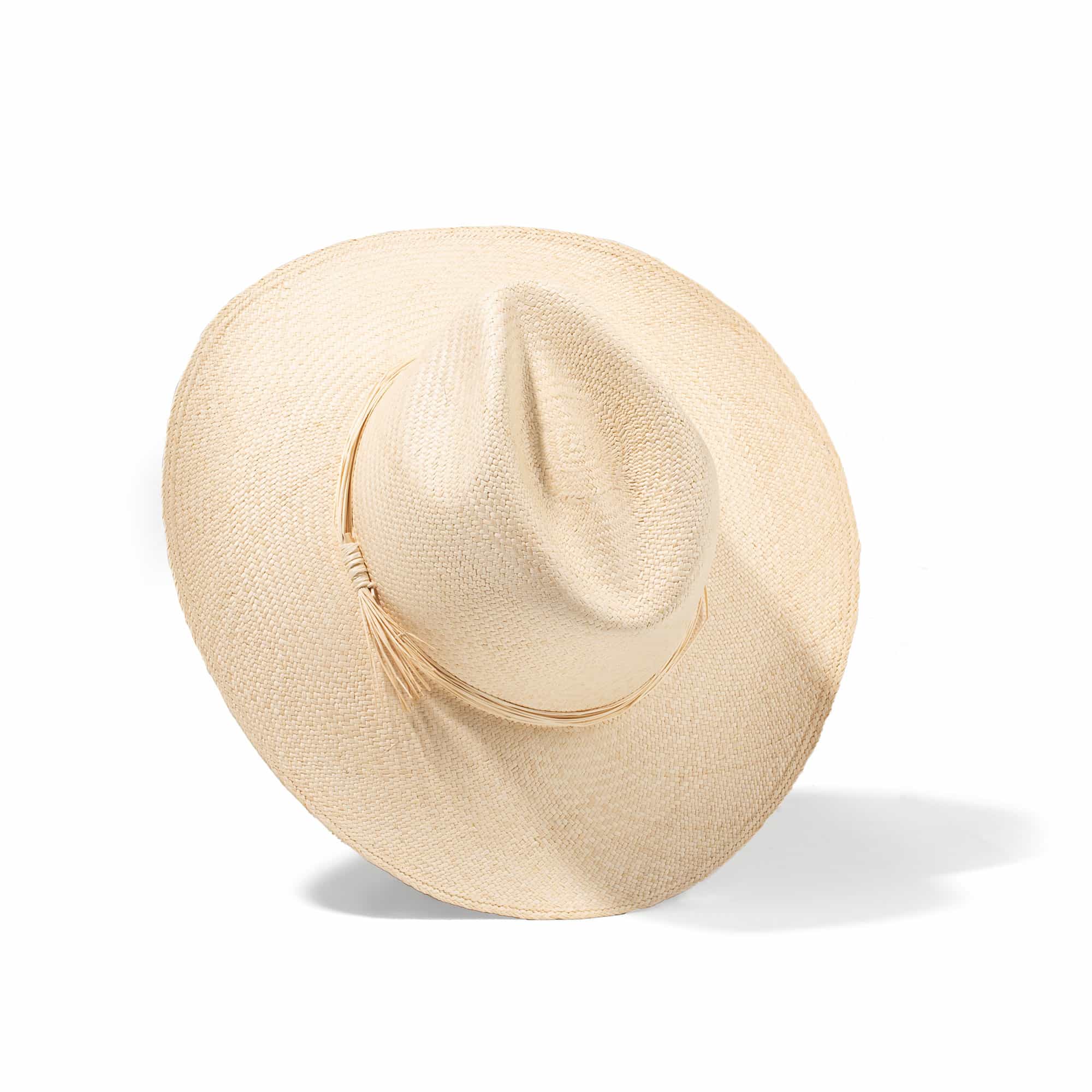 Sombrero Riviera Hat - Natural arriba
