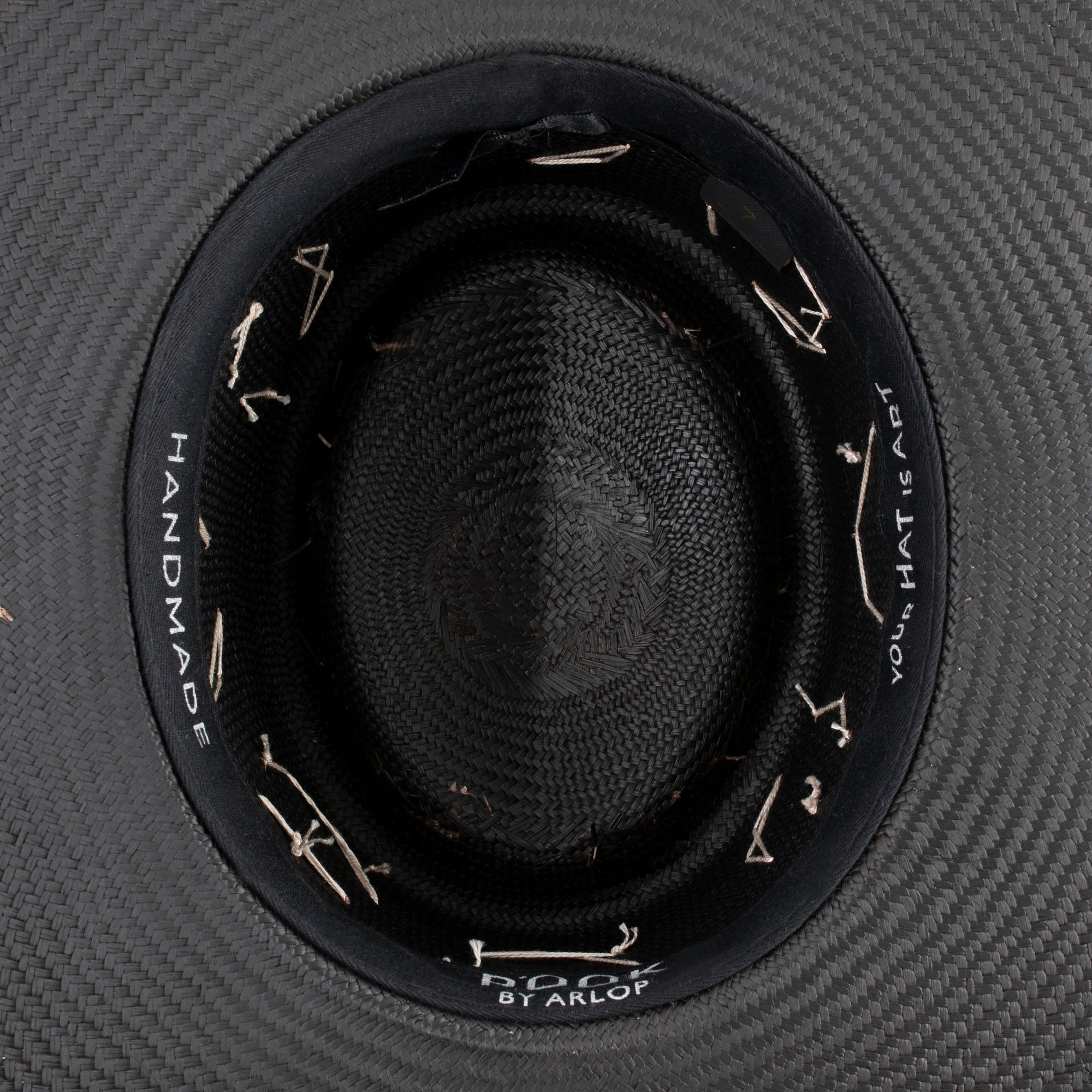 Sombrero Yucateca Hat - Negro interior